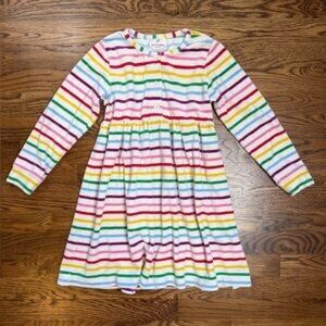 Hanna Andersson Multicolor Striped Dress
